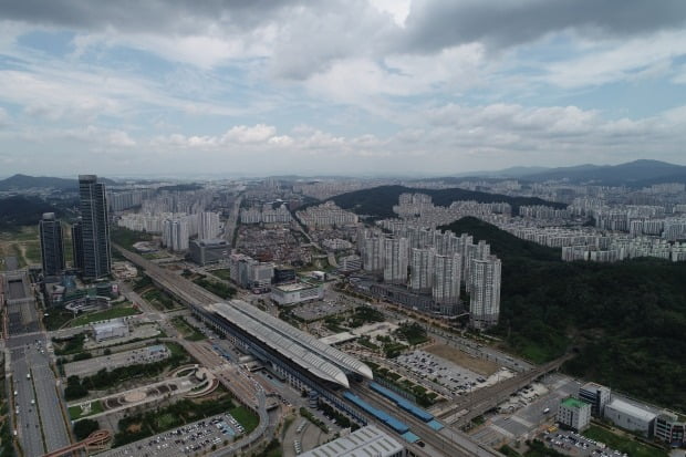 KTX 천안아산역 일대 전경. 사진=한경DB