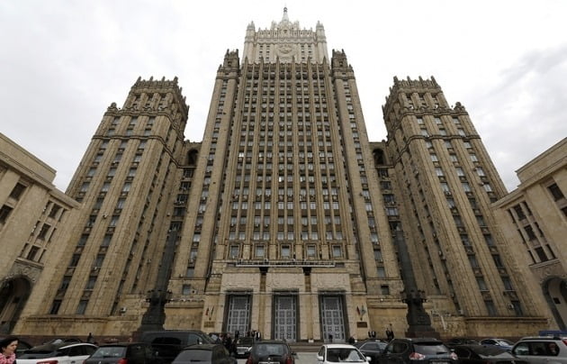 유럽에서 활동하는 러시아 외교관들이 잇따라 추방당하고 있다. 사진은 러시아 외무부 청사. 연합뉴스 