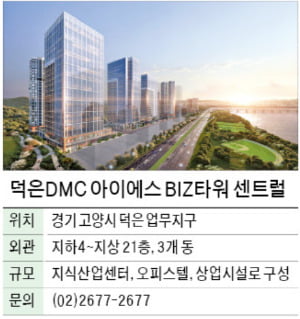 덕은DMC 아이에스 BIZ타워 센트럴, 지식산업센터·오피스텔·상업시설 '3위 1체'