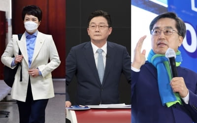'경기 지지도' 김은혜 43.2% vs 김동연 41.4%…오차범위 내 초접전