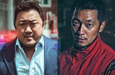 '범죄도시2' 손석구, 최강 빌런 변신…마동석 비주얼 '호각'