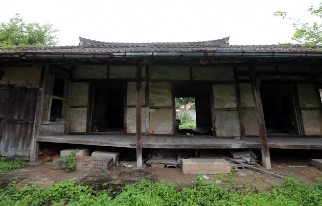 전남 화순군 동복면에 있는 한 빈집의 모습. 연합뉴스