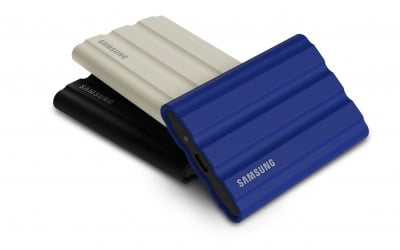 "3m 낙하에도 거뜬" 삼성, 휴대용 SSD 'T7 실드' 출시