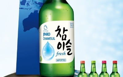 소주도 'K-푸드' 합류?…하이트진로, 소주 수출 역대 최대