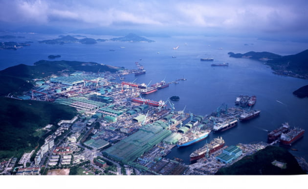 거제조선소 모습 / 이미지 출처 삼성중공업 홈페이지