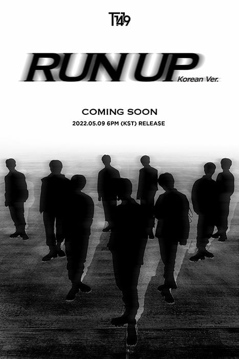 T1419, 5월 9일 신곡 'Run up' 발매…커밍순 이미지 공개