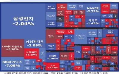 시총 비중·종목 등락 한눈에…돈 버는 '투자지도' 펼쳐진다