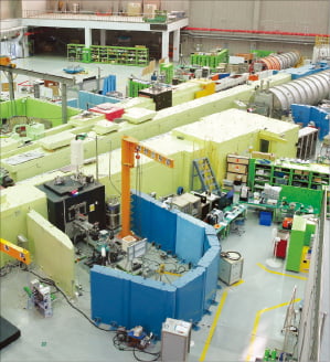 한국원자력연구원이 금 나노입자 구조체 특이현상 규명 연구에 활용한 중성자 소각산란장치.  원자력연 제공 