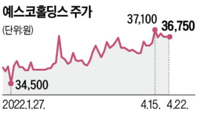 고배당株 500억 쓸어담은 예스코