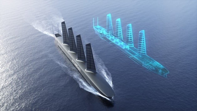 한국조선해양이 자체 개발한 디지털트윈 선박 플랫폼(HiDTS) 소개 이미지. 사진=한국조선해양 제공