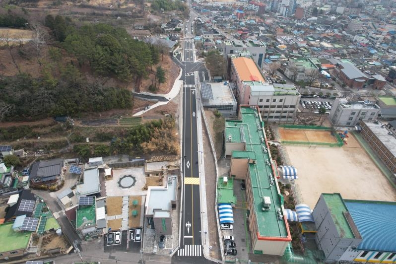 [의령소식] 변두리 잇는 가야~상동 구간 도시계획도로 개통