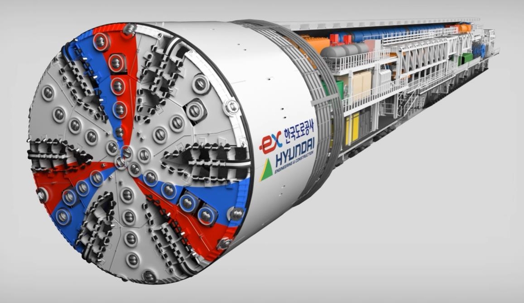 현대건설, 터널 건설현장에 스마트기술 본격 적용…기술시연회