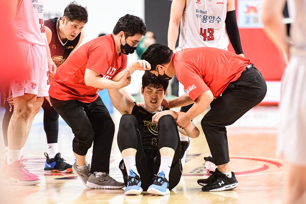 6강 봄 농구에 부상 주의보, 인삼공사·현대모비스 등 직격탄