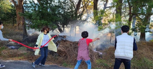 초기진화·피해예방에 비상소화장치 효과…양구 산불서도 제구실