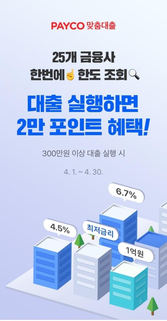 NHN페이코, '페이코 맞춤대출' 포인트 증정 행사