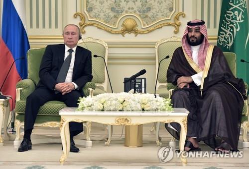 [우크라 침공] 푸틴·사우디 왕세자 통화…"우크라·원유 논의"