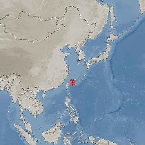 대만 타이베이 동쪽 해역서 규모 5.6 지진 발생