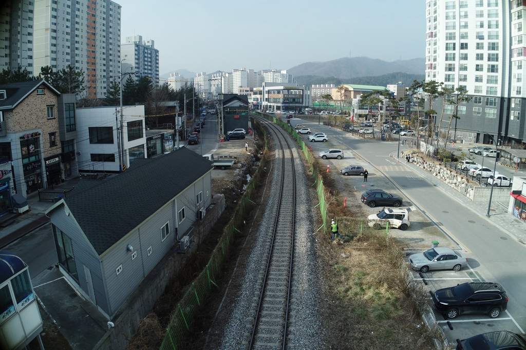 동해 북삼동 아파트 밀집지역 철도 건널목 설치…주민불편 해소