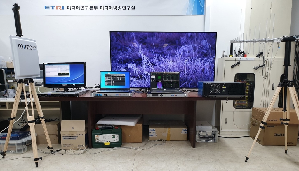 전자통신연, 미국 전시회서 초고화질 8K-UHD 기술 선보인다