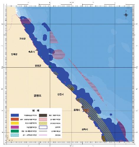 해수부, 강원도 지역 해양공간관리계획 수립
