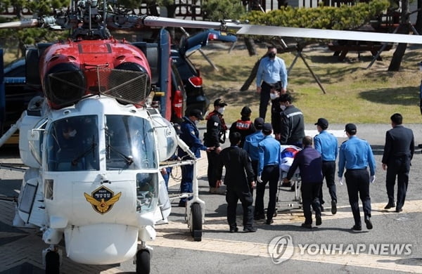 [속보] 제주 추락헬기 실종 해경대원 동체서 숨진 채 발견