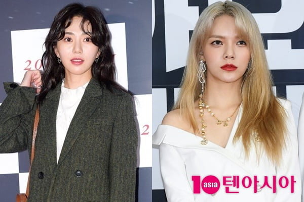 AOA 권민아, 지민./사진=텐아시아DB