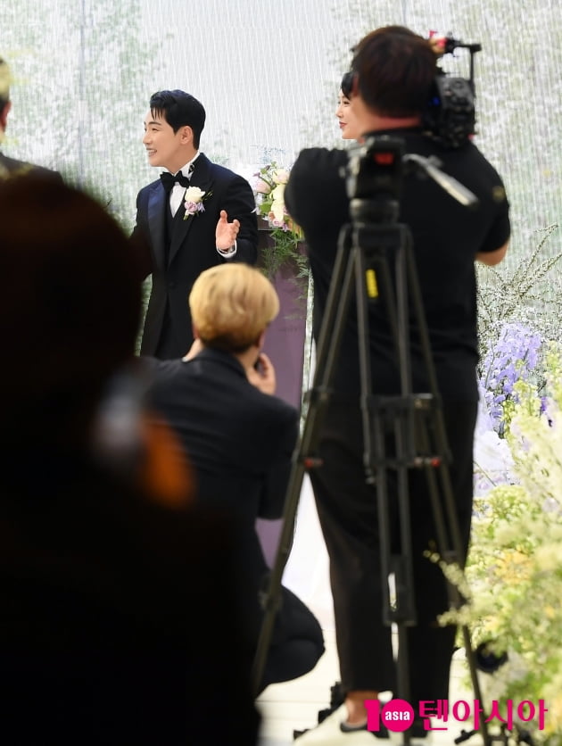 [단독][TEN 포토] 박군♥한영 '축복받은 결혼식' 