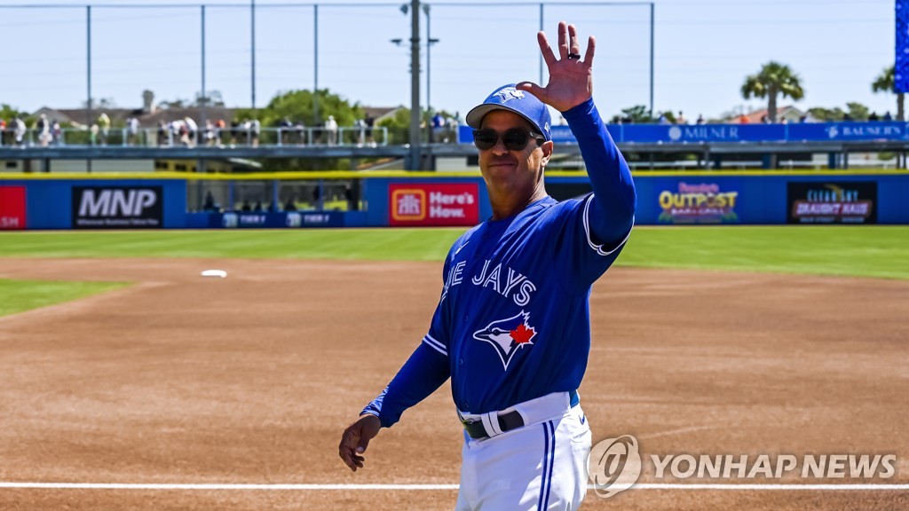 MLB 토론토, 몬토요 감독과 2023년까지 계약 연장