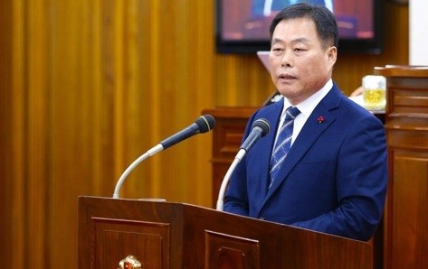 김 산 무안군수 예비후보, 민주당 탈당…무소속 재선 도전