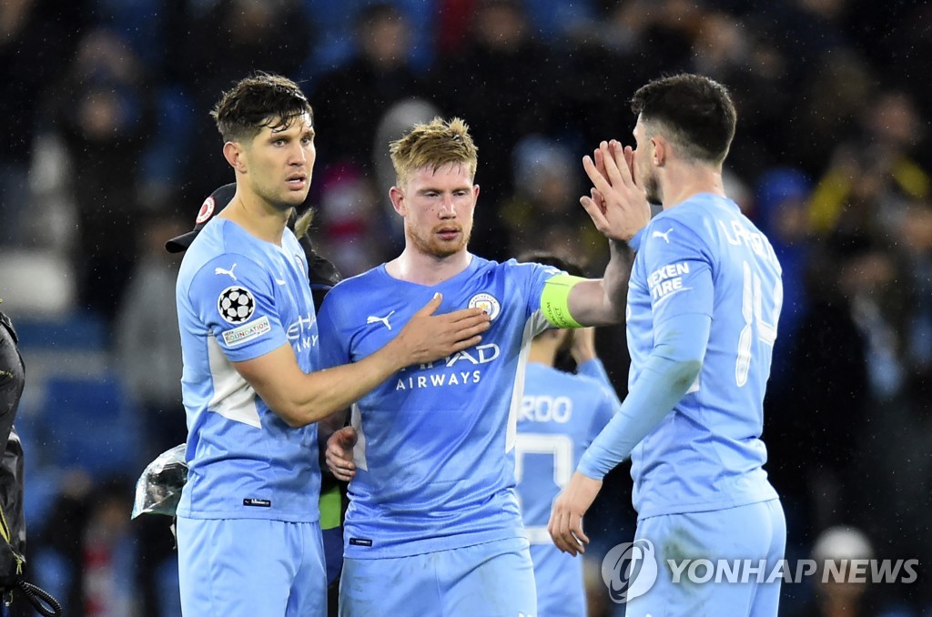 맨시티·리버풀, 유럽 챔피언스리그 축구 8강 1차전 승리