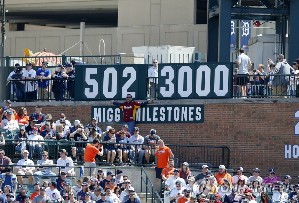강타자 카브레라, MLB 역대 7번째 3천안타-500홈런 클럽 가입(종합)