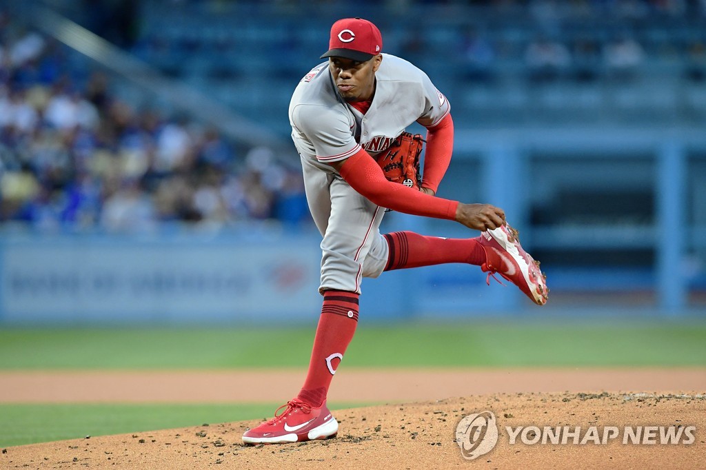 시속 160㎞ 이상 39개…신시내티 그린, MLB '강속구 신기록'