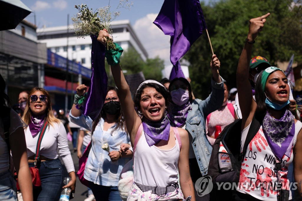 멕시코, 여성 노린 범죄 처벌 강화…"살해 미수도 징역 40년"