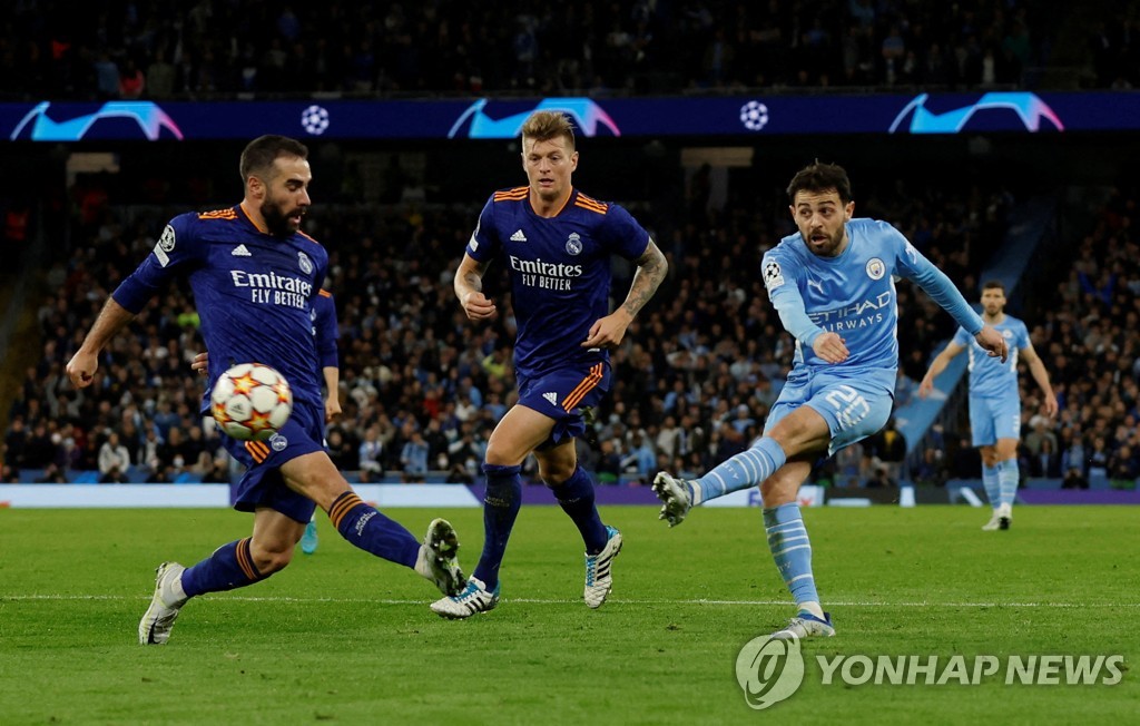 맨시티, 레알 마드리드 4-3 제압…2시즌 연속 UCL 결승행 눈앞