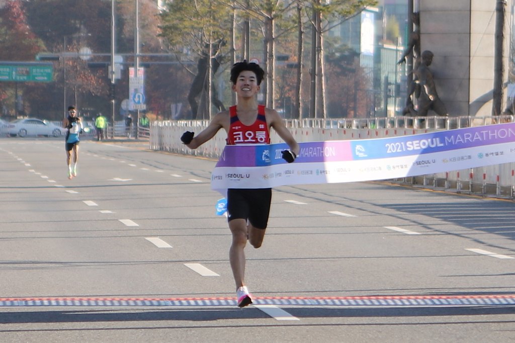 마라톤 박민호 "오주한 대단한 선수지만, 내년에는 넘어서겠다"