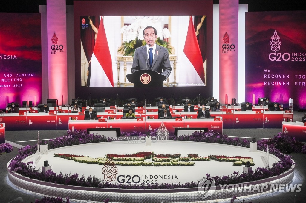 [우크라 침공] G20회의에도 불똥…서방 집단퇴장에 공동성명도 못낼 듯