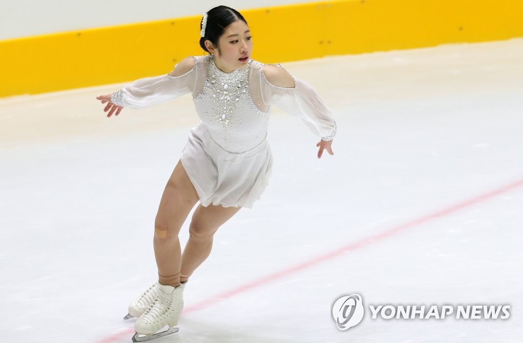 귀국 이틀 만에…피겨 이해인, 종별선수권 고등부 우승