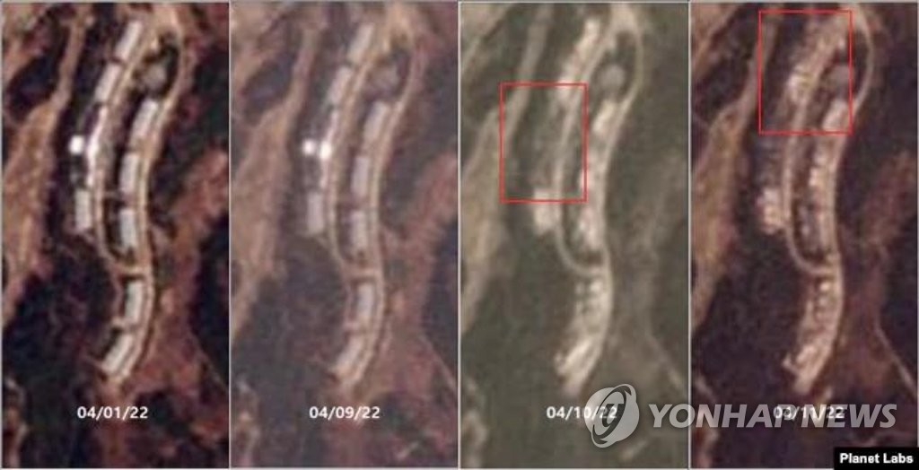 북한, 금강산 골프장 건물 초고속 철거…"8개동 모두 폐허로"(종합)