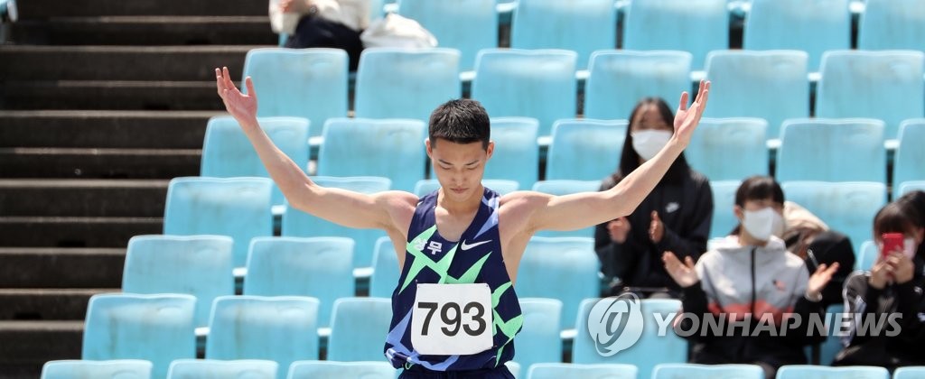 우상혁 "바심·탬베리와 경쟁 즐거워…올림픽에선 이겨야죠"(종합)