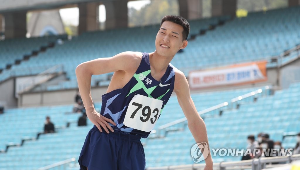 우상혁 "바심·탬베리와 경쟁 즐거워…올림픽에선 이겨야죠"(종합)