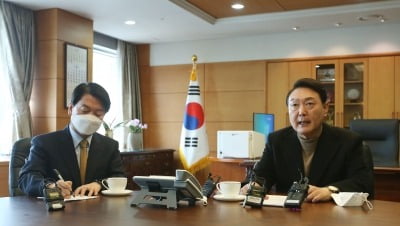 '1일 파업' 안철수, 尹 만나 갈등 봉합…15일 인수위 정상 출근