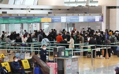 인천공항 이용객 하루 2만명 넘었다…카지노 정팔19 이후 2년여만