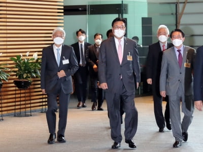 尹당선인측 한일정책협의단, 日 기시다 총리 면담