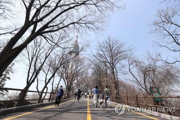 맑고 큰 일교차…건조한 대기와 강풍에 화재 유의