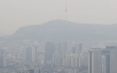 수도권 미세먼지 '나쁨'…서울 낮 최고 20도