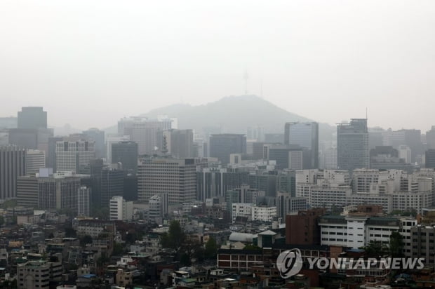 서울 미세먼지주의보 발령…"실외활동 자제" - 한국경제