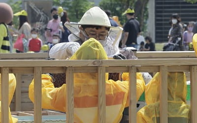 포스코건설, 세계 벌의 날 맞아 '어린이 꿀벌 축제' 개최