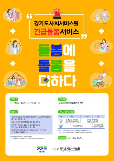 경기도, 보호자 없는 코로나19 환자 등에 '긴급돌봄서비스' 제공