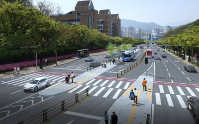 강남~송파대로 중앙버스전용차로 착공…강남권 출퇴근 빨라진다