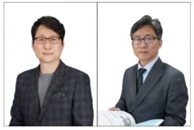 이재원 빗썸코리아 대표이사(왼쪽), 김상흠 빗썸코리아 이사회 의장